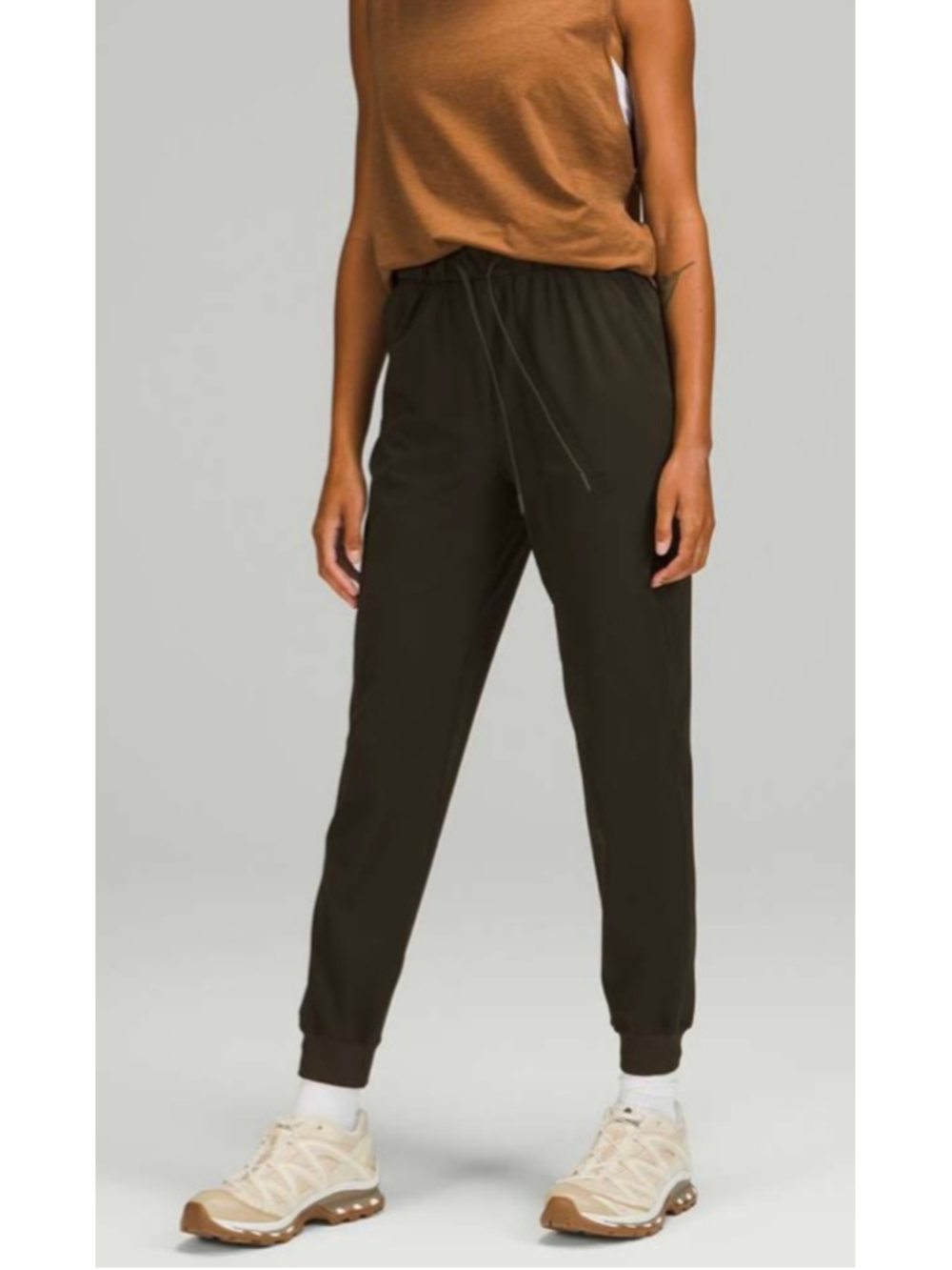 Lululemon Stretch High-Rise Jogger *Full Length Dark Olive Women’s Size 6 $118